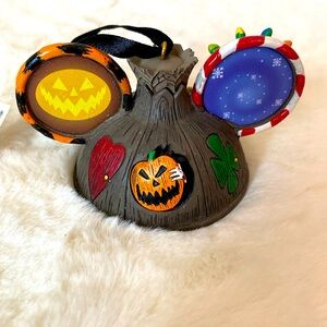 NWT Disney Parks Nightmare Before Christmas Ear Hat Ornament Holiday Tree
